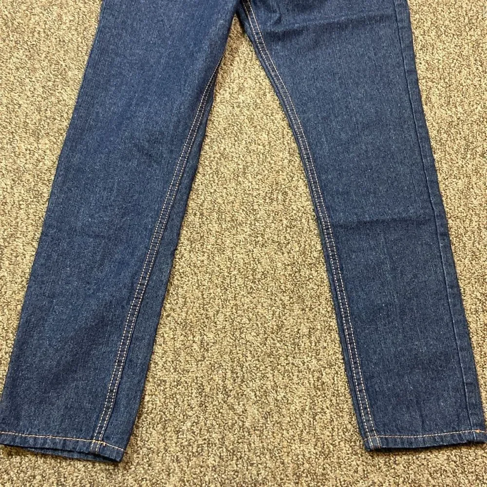 Vintage Genes 1891 💯 Cotton Tapered Indigo Blue Denim Jeans Men’s Size W28/L30